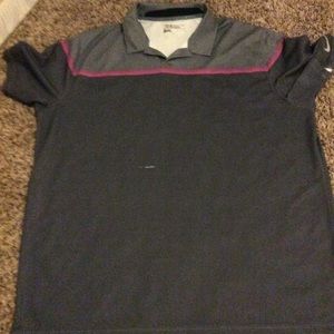 Nike Golf Dri fit Gray & pink
